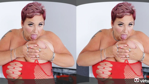 Joanna Crow BBW Redhead Mature Tease preview