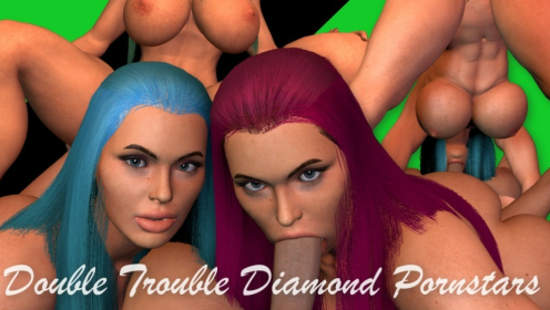 DOUBLE TROUBLE WITH DIAMOND LEVEL PORNSTARS preview