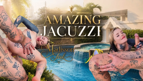 Busty Madisson Ink Gives Me Sloppy Jacuzzi Blowjob preview