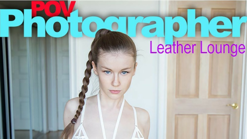Emily Bloom in POV Leather Lounge Seduction preview
