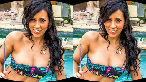 Demi Rouge Hot Tub Passion Outdoor VR Sex preview
