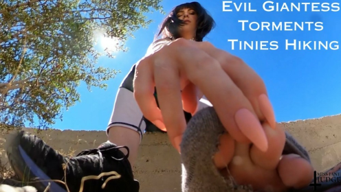 Evil Giantess Torments Tinies Hiking preview