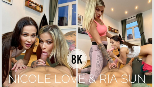 Sexy Workout Threesome With Nicole And Ria preview