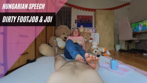 Hungarian Speech - Dirty Footjob & JOI preview