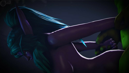 Tyrande In Moonlight: Sexy 3D Parody Action preview