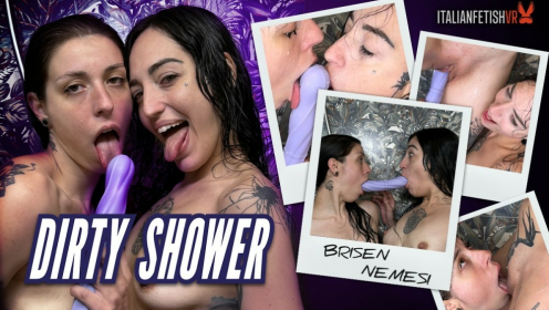 Brisen and Nemesi in Steamy Shower Passion preview