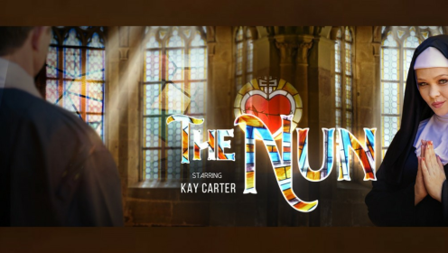 Kay Carter in Taboo Nun Fantasy VR preview