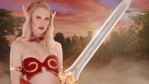 Lily Rader in Elven Love: Epic VR Fantasy preview