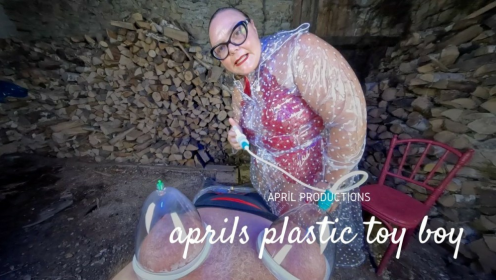 Mistress April's Kinky Plastic Fetish Play preview