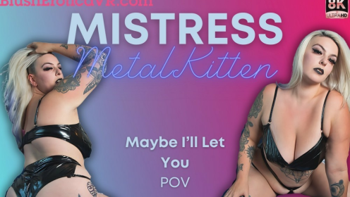 Mistress Metal Kitten Solo Tease in Stunning 4K preview
