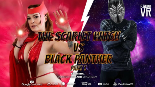 Scarlet Witch Vs Black Panther Part 1 preview