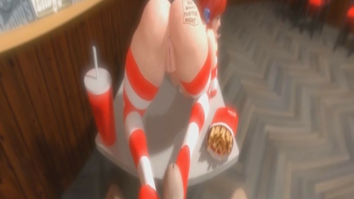 Wendy's Combo Special Footjob Parody Thrill preview