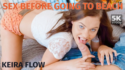 Keira Flow Beach Prep Passion in Stunning VR preview