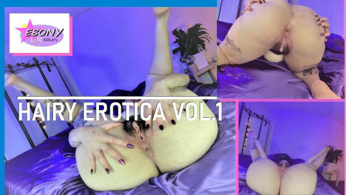 Hairy Erotica Vol.1- Light Skinned Ebony Play and Spreading preview