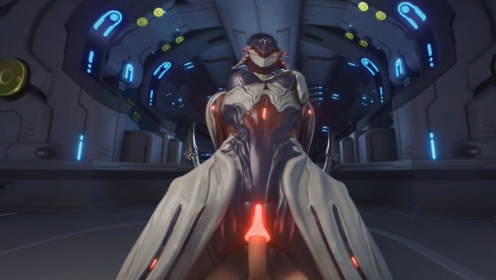 Garuda Riding in Warframe XXX Parody VR preview