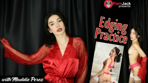 Maddie Perez in Intense Edging VR Session preview