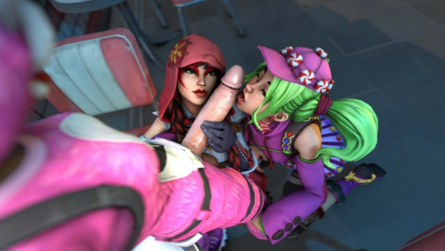 Fortnite XXX Parody: Candy & Scarlet Heat Up preview