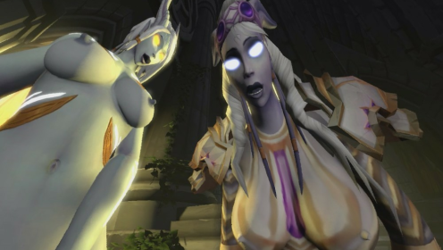 Draenei Futanari Altar Passion in 4K VR preview