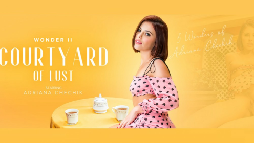 Adriana Chechik in Lustful Courtyard VR preview