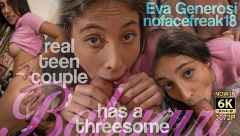 Real Teen Couple Has A Threesome preview