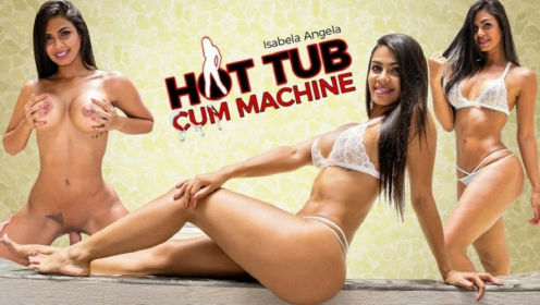 Isabella Angela Steamy Hot Tub Action preview