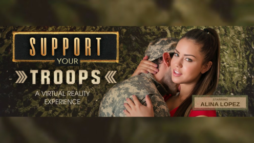 Alina Lopez in Military Tribute VR Passion preview