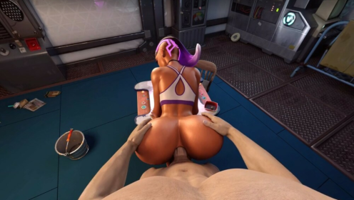Overwatch - Scavenging With Sombra (A XXX Parody) preview