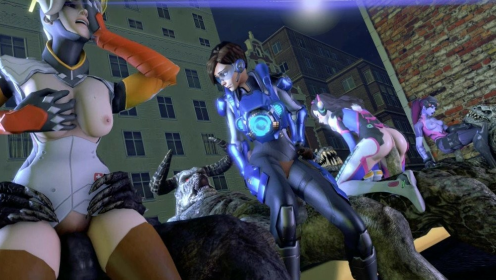 Overwatch Monster Mash XXX Parody Thrill preview