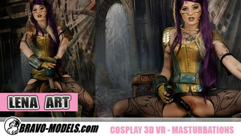 Lena Art Sizzles in Stunning 4K Solo Tease preview