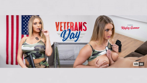 Kayley Gunner in Veterans Day VR Passion preview