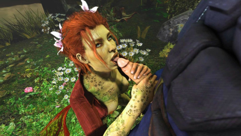 Poison Ivy's Wild Yard Time: DC Comics XXX Parody preview