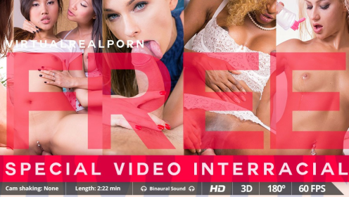 Jasmine Webb & May Thai in Hot Interracial VR preview