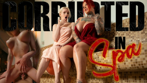 Amber Kawaii & Sabien DeMonia in Steamy Spa Thrill preview