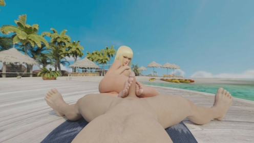 Lili Rochefort Tekken Footjob 90FPS Parody preview