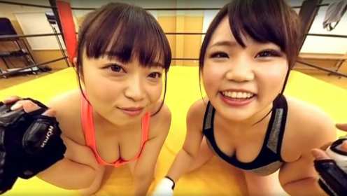 Big Tits Gym Trainer POV VR Close Contact preview