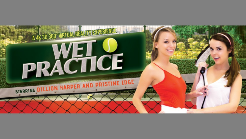 Wet Practice: Dillion Harper in Hot Lesbian VR preview