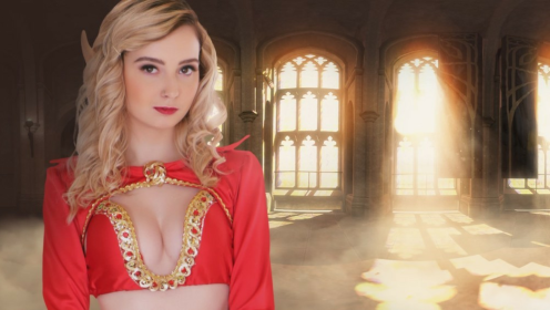 Forbidden Lust: Lexi Lore as Busty Blood Elf preview