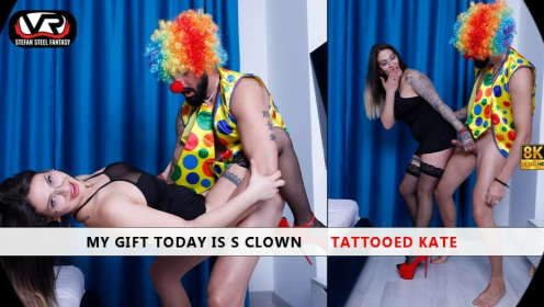 Tattooed Kate in Wild Clown Fantasy VR preview