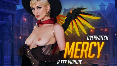 Skye Blue in Overwatch Mercy XXX VR Parody preview
