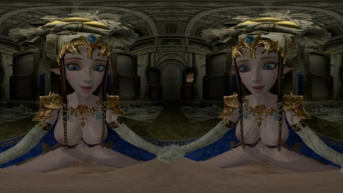Princess Zelda Rides Wild in Cowgirl Parody preview