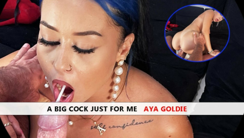 Aya Goldie Craves Big Cock in Hot VR Scene preview