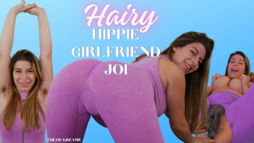 Hairy Hippie Girlfriend JOI preview