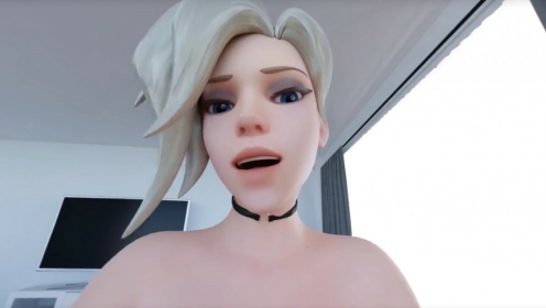 Mercy Couch Close-Up: Intense XXX Parody preview