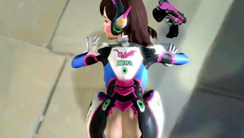 D.Va Overwatch Parody: Intense 4K VR Action preview