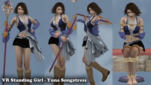 VR Standing Girl: Songstress Yuna XXX Parody preview