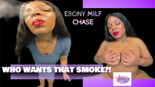 Smoking Hot Ebony Stepmom Chase - MILF Smoking Fantasy [Passthrough] preview