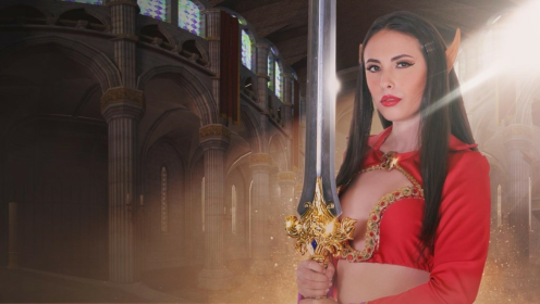 Casey Calvert in Royal Treatment VR Fantasy preview