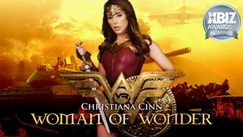 Christiana Cinn in Wonder Woman VR Fantasy preview