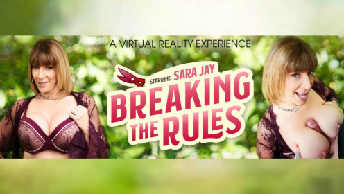 Sara Jay Breaks Rules in Wild VR Sex Scene preview
