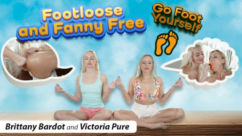 Brittany Bardot & Victoria Pure Foot Fetish Frenzy preview